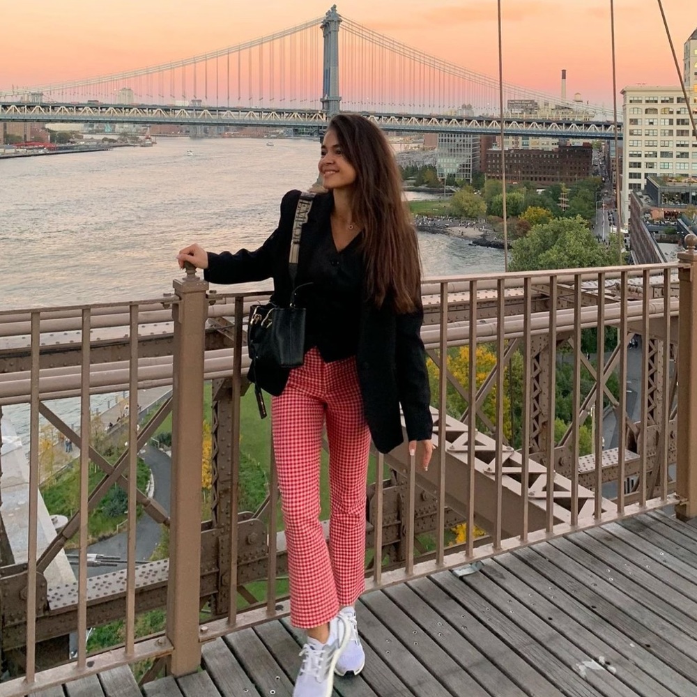 Red pants